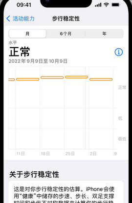 博罗iPhone手机维修如何在iPhone开启'步行稳定性通知'